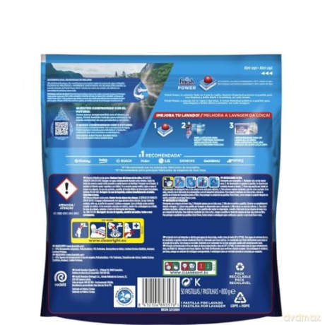 BENC FINISH TABLETKI 50szt (25+25 gr) POWER REGU&