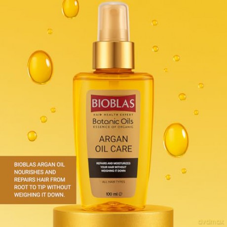 BIOBLAS Botanic Oils Olejek arganowy do włosów 100 ml