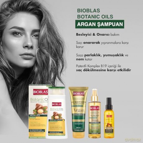 BIOBLAS Botanic Oils Szampon do włosów arganowy 360 ml