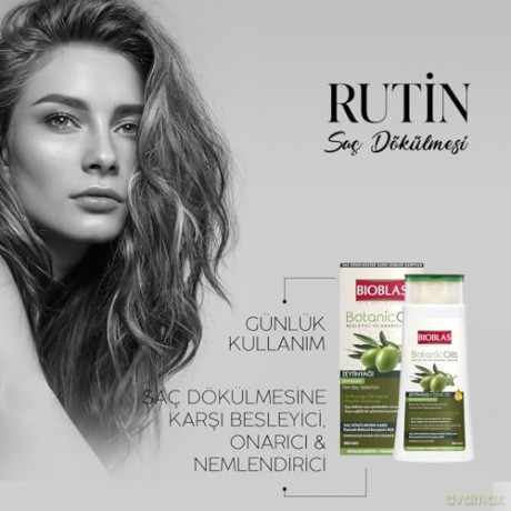 BIOBLAS Botanic Oils Szampon do włosów z oliwą z oliwek 360 ml