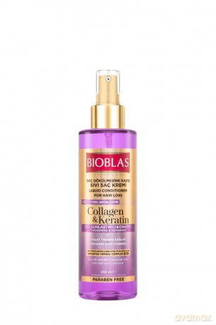 BIOBLAS Collagen&Keratin Odżywka do włosów w płynie 200 ml