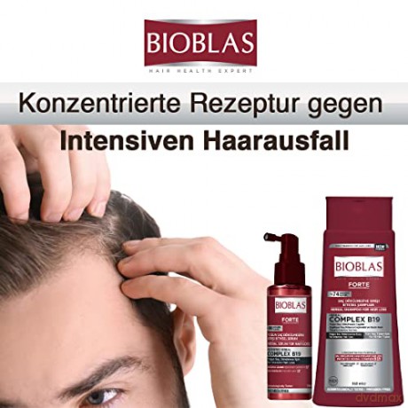 BIOBLAS Forte Kompleks B19 Szampon do włosów ziołowy 360 ml