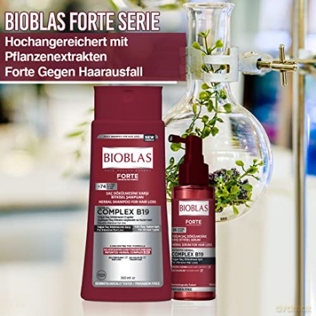 BIOBLAS Forte Kompleks B19 Szampon do włosów ziołowy 360 ml