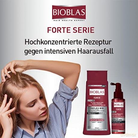 BIOBLAS Forte Kompleks B19 Szampon do włosów ziołowy 360 ml