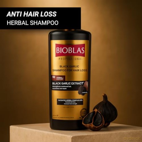BIOBLAS Professional Szampon do włosów z czarnym czosnkiem 1000 ml