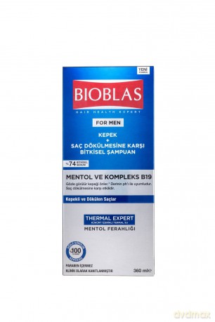 BIOBLAS Thermal Expert Men Szampon przeciw wypadaniu włosów 360 ml