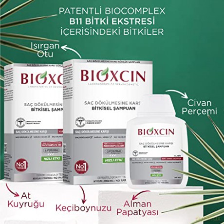 BIOXCIN Classic Szampon do włosów - ziołowy 300 ml