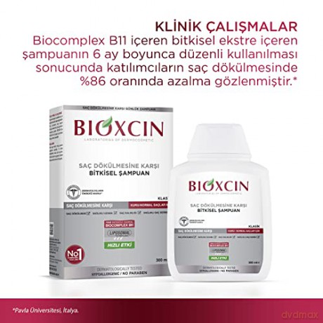 BIOXCIN Classic Szampon do włosów - ziołowy 300 ml