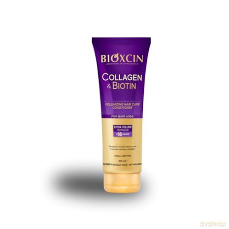 BIOXCIN Collagen&Biotin Odżywka w kremie do włosów dodająca objętości 250 ml