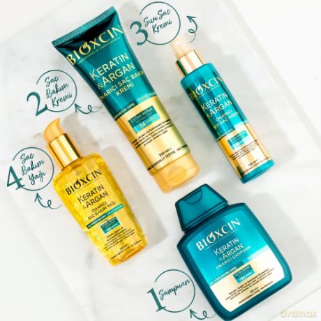 BIOXCIN Keratin&Argan Odżywka do włosów regenerująca 150 ml