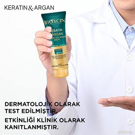 BIOXCIN Keratin&Argan Odżywka w kremie do włosów regenerująca 250 ml