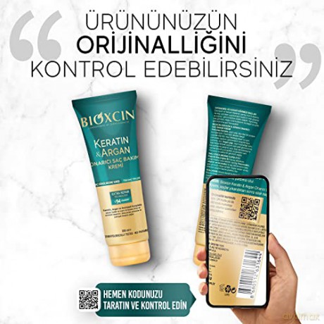 BIOXCIN Keratin&Argan Odżywka w kremie do włosów regenerująca 250 ml