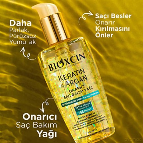 BIOXCIN Keratin&Argan Olejek do włosów regenerujący 150 ml
