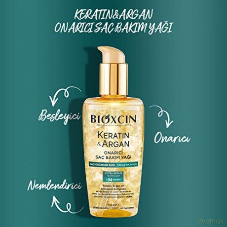 BIOXCIN Keratin&Argan Olejek do włosów regenerujący 150 ml