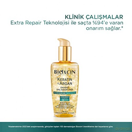 BIOXCIN Keratin&Argan Olejek do włosów regenerujący 150 ml