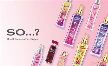 BODY MIST by So...? Zestaw Mgiełki do ciała Pink Grapefruit, Vanilla, Candy Floss, Sweet Pea 4 x 50ml