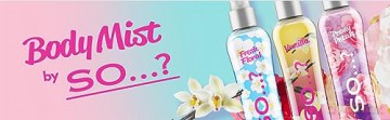 BODY MIST by So...? Zestaw Mgiełki do ciała Pink Grapefruit, Vanilla, Candy Floss, Sweet Pea 4 x 50ml
