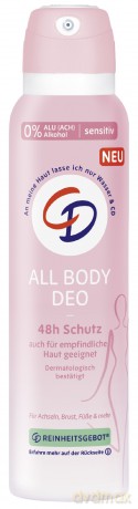 CD Roll-on Dezodorant w sprayu 48H All Body 150 ml