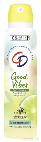 CD Roll-on Dezodorant w sprayu 48H Good Vibes 150 ml