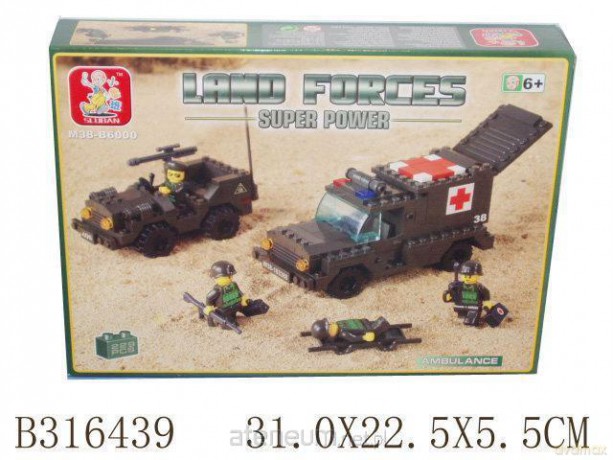 Ambulans 229 elem. Land Forces Super Power [KLOCKI]