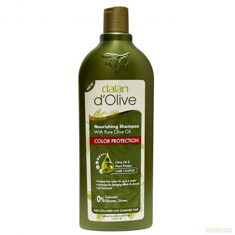 DALAN d`Olive Szampon do włosów farbowanych chroniący kolor 400 ml