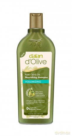 DALAN d`Olive Szampon do włosów zwiększający objętość włosów 400 ml