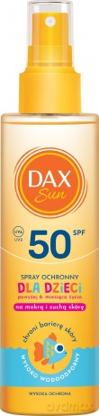 DAX OP Spray SPF50+ dla dzieci transparentny