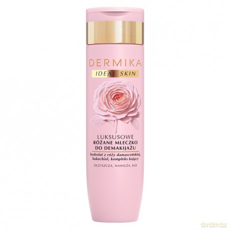 DERM IDEAL SKIN Mleczko d/demakijażu różane 200ml
