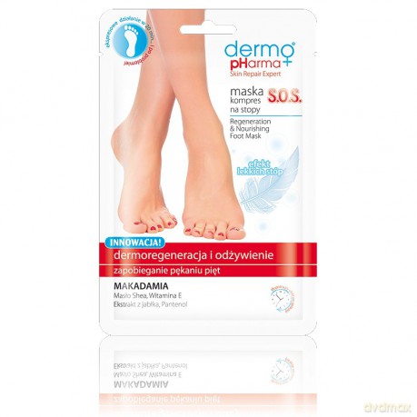 DERMO PHARMA Maska do stóp Kompres&