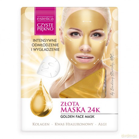 ESTETICA Czyste Piękno Złota 24K Maska do twarzy