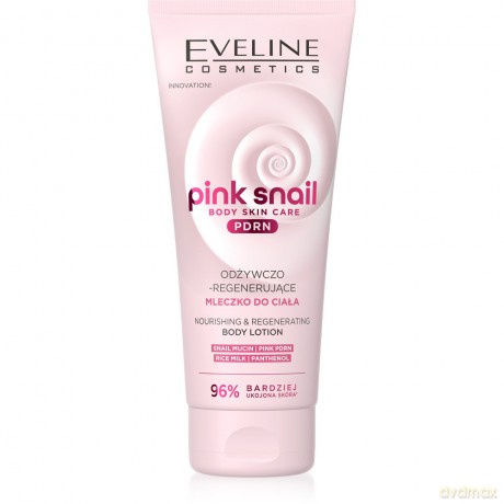 EVELINE BODY Mleczko 200ml PINK SNAIL odż-regener.
