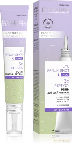 EVELINE SERUM SHOT Eye Peptydy pdrn 20ml