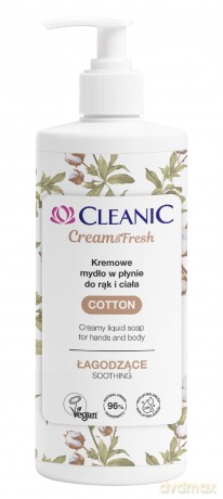 HARPER CLEANIC Mydło do rąk i ciała Bawełna 500ml