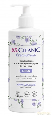 HARPER CLEANIC Mydło do rąk i ciała Len 500ml