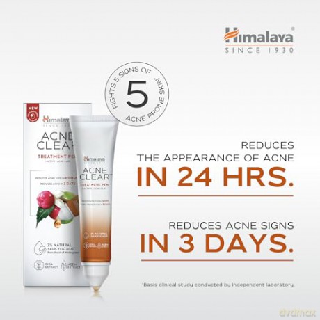 HIMALAYA Acne Clear+ Preparat na trądzik i wypryski 15 ml