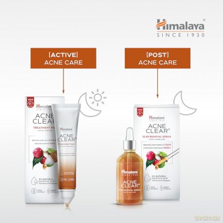 HIMALAYA Acne Clear+ Żel do twarzy nawilżający 50 ml