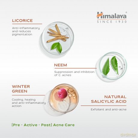 HIMALAYA Acne Clear+ Żel do twarzy przeciwtrądzikowy 200 ml