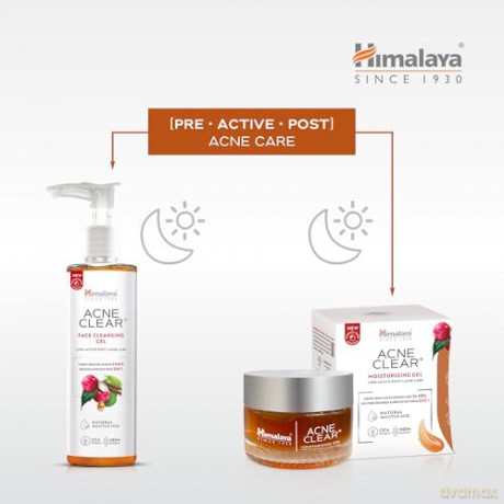 HIMALAYA Acne Clear+ Żel do twarzy przeciwtrądzikowy 200 ml