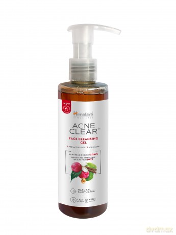 HIMALAYA Acne Clear+ Żel do twarzy przeciwtrądzikowy 200 ml