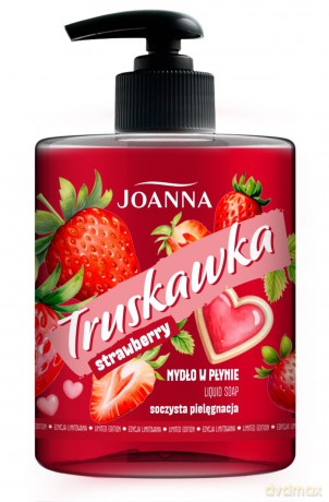 JOANNA NAT.Mydło w płynie 500ml Truskawka