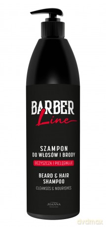 JOANNA PROFESSIONAL Barber Line Szampon do włosów i brody dla mężczyzn 1000 ml