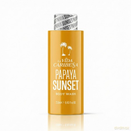 LA VIDA CARIBENA Żel pod prysznic Papaya Sunset 250 ml
