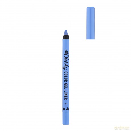 LAMEL OhMy Żelowa kredka do oczu Color Gel Liner nr 408 - niebieska 1,7 g