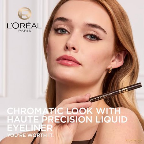 LOREAL Haute Precision Eyeliner w pisaku nr 020 Brun Leather