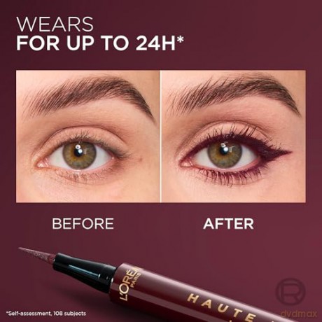 LOREAL Haute Precision Eyeliner w pisaku nr 050 Bordeaux Cashmere