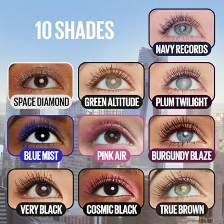 MAYB Maskara LASH SENSATIONAL Sky High Gold Glitz