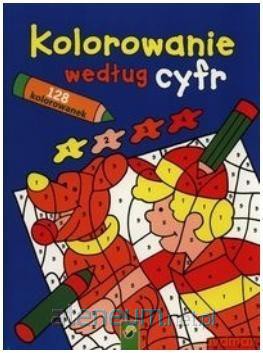 Kolorowanie według cyfr. Niebieska [KSIĄŻKA]