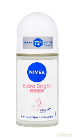 NIVEA Antyperspirant damski w kulce Extra Bright Silk Touch 50 ml