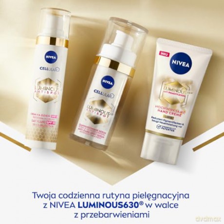 NIVEA Luminous Antispot Krem przeciw przebarwieniom do rąk 50 ml