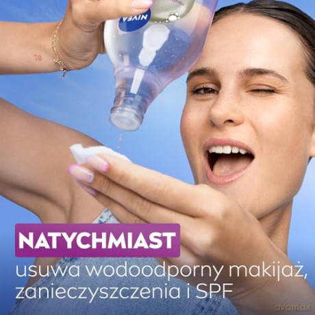 NIVEA Luminous Skin Glow Płyn micelarny z 5% serum 400 ml